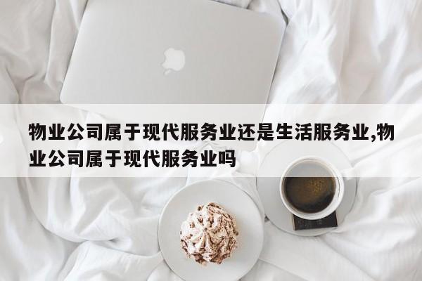 物业公司属于现代服务业还是生活服务业,物业公司属于现代服务业吗